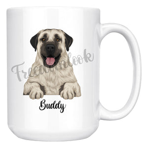 Personalized Anatolian Shepherd Dog Mom Dad Mug, Funny Dog Owner Gift