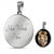 Personalized Lion Head Engraved (Customized) Popular Luxury Circle Necklace Only