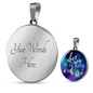 Mom From Son or Daughter Mother’s Day Engraved Pendant Necklace Jewelry Gift