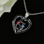 When A Butterfly Appears In My Yard It's A Visitor From Heaven Pendant Necklace