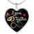 5 Year Anniversary Luxury Heart Necklace (Silver) - Freedom Look
