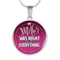 Mother Mother’s Day Family Engraved Pendant Necklace Jewelry Gift