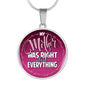 Mother Mother’s Day Family Engraved Pendant Necklace Jewelry Gift