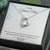 Bonus Mom Heart Jewelry Mother’s Day Necklace Pendant Women Message Box Gift
