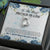 Mother-In-Law Heart Jewelry Mother’s Day Necklace Pendant Women Message Box