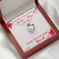 Mother's Day Heart Beauty Pendant Jewelry Necklace Women Birthday Gift