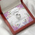 Badass Bonus Mom Heart Jewelry Necklace Pendant Women Message Box Gift