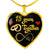 15 Year Anniversary Luxury Heart Necklace (Gold) - Freedom Look