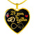 24 Year Anniversary Luxury Heart Necklace (Gold) - Freedom Look