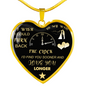 To My Wife Pendant Necklace - Christmas Gift 2019