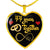 44 Year Anniversary Luxury Heart Necklace (Gold) - Freedom Look