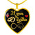 31 Year Anniversary Luxury Heart Necklace (Gold) - Freedom Look
