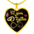 42 Year Anniversary Luxury Heart Necklace (Gold) - Freedom Look