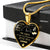 To My Wife Pendant Necklace - Christmas Gift 2019