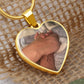 Personalized Family Custom Pendant Necklace (2 hands)