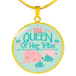 Mom Mother’s Day Family Engraved Jewelry Pendant Necklace Gift