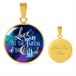 Mom From Son or Daughter Mother’s Day Engraved Pendant Necklace Jewelry Gift