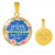 Mom Mother’s Day Flowers Engraved Pendant Necklace Jewelry Gift