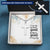 Cross Engraved Pendant Military Chain Necklace Jewelry Women Men Birthday Gift