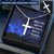 Cross Engraving Pendant Jewelry Necklace Women Men Chain Birthday Gift