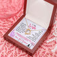 Husband To Wife Anniversary Keychain