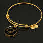 Luxury Pisces Zodiac Star Sign Bangle