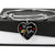 50 Years Anniversary Luxury Heart Silver Bangle - Freedom Look