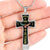 Protected By God & Veteran Cross Necklace Veteran's Day Military Retirement Birthday and Christmas Gift