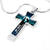 Wife Married Anniversary Guardian Angel Cross Necklace Birthday Valentines and Christmas Gift