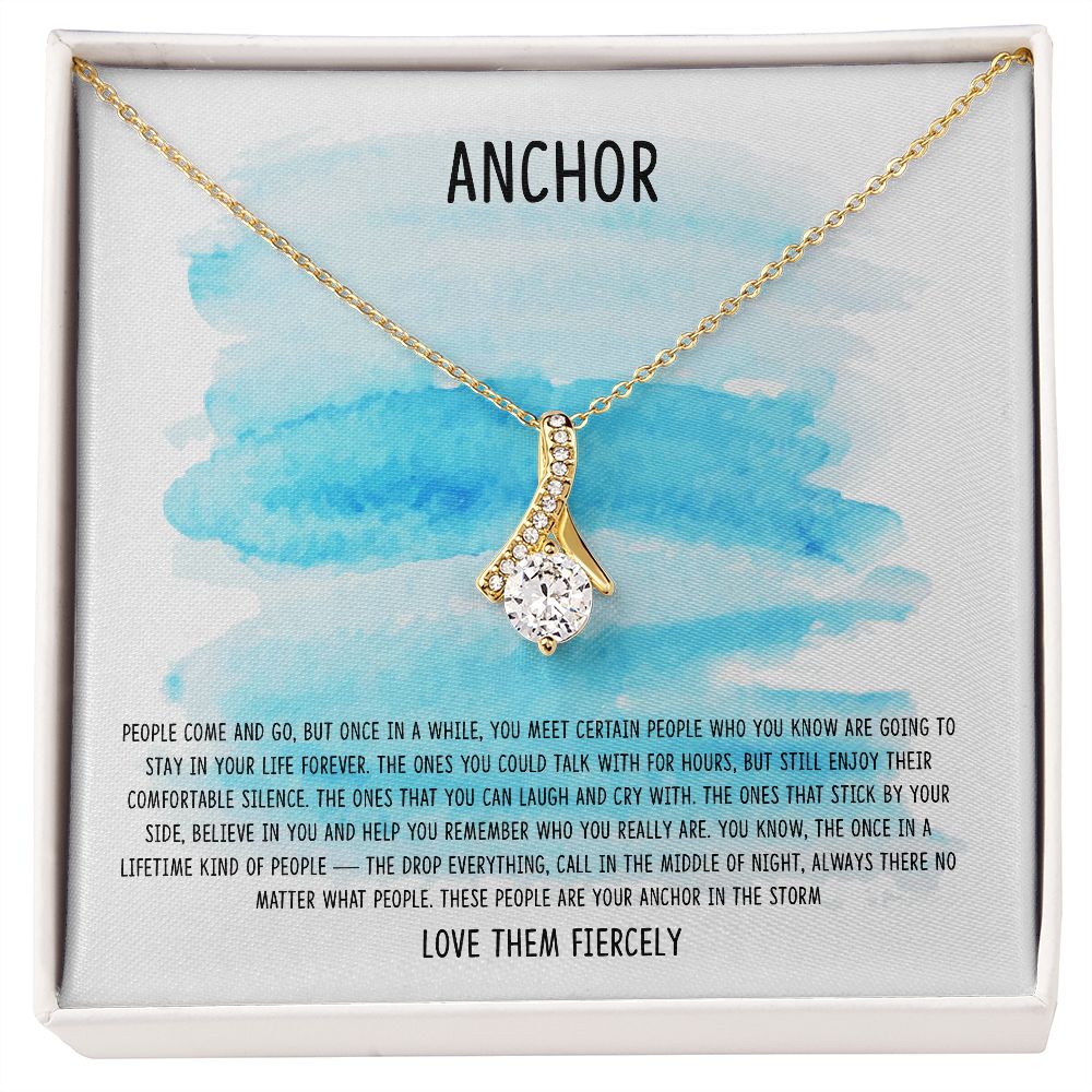 Friendship Day Gift, Best Friend Forever Message Box + Necklace (Alluring Beauty)