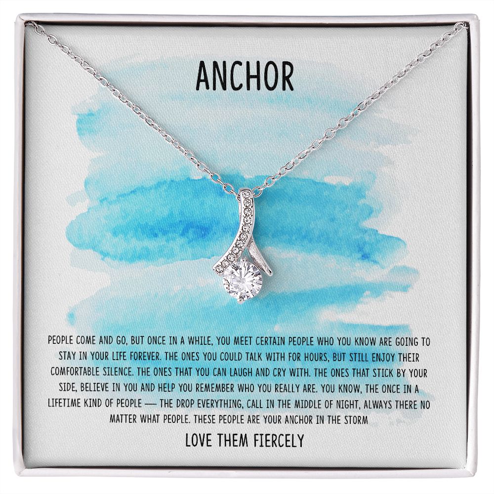 Friendship Day Gift, Best Friend Forever Message Box + Necklace (Alluring Beauty)
