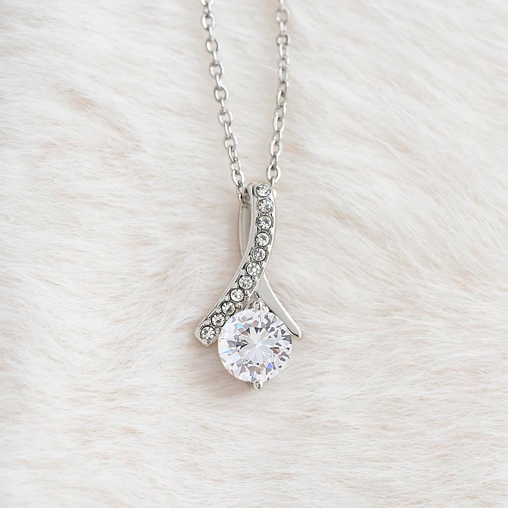 Friendship Day Gift, Best Friend Forever Message Box + Necklace (Alluring Beauty)