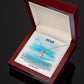 Friendship Day Gift, Best Friend Forever Message Box + Necklace (Alluring Beauty)