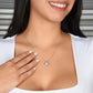 Friendship Day Gift, Best Friend Forever Message Box + Necklace (Love Knot)