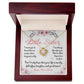 To Little Sis Jewelry Big Sister There For You Message Card + Necklace