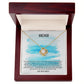 Friendship Day Gift, Best Friend Forever Message Box + Necklace (Love Knot)