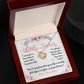 To Little Sis Jewelry Big Sister There For You Message Card + Necklace