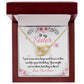 Sister To Sis Jewelry Virtual Hugs And Kisses Message Card + Necklace