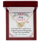 To my sister - From Btother 2 Hearts Together Necklace