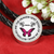 Butterflies Are The Heaven Sent Kisses Of An Angel Woven Double-Braided Real-Leather Charm Bracelet (Circle) - Freedom Look