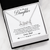 To My Daughter From Dad There For You Special Girl - Scripted Love Necklace