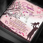 Dad To Daughter - You're Not Alone Baby Girl Message Box - "Love" Pen Necklace