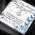 Stay Strong God Will Teach You Fly Inspirational Message Card Necklace - Blue (Anchor)