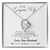 Husband To Wife Anniversary, Last Breath Love Message Box Heart Pendant Necklace