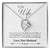 Husband To Wife Gift Forever & Always Yours Message Box + Heart Pendant Necklace