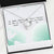 Mother's Day Gift - Mom Heart Necklace - Nowhere Else I'd Rather Be Lovely Message Card