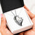 Mother's Day Necklace with Flowers and Lovely Message Card