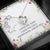 I Love You Girlfriend Wife Gift - Message Box Heart Pendant Necklace