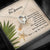 Enjoy Your Journey Travel - Message Box Heart Pendant Necklace