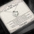 Future Wife Gift - Message Box Heart Pendant Necklace